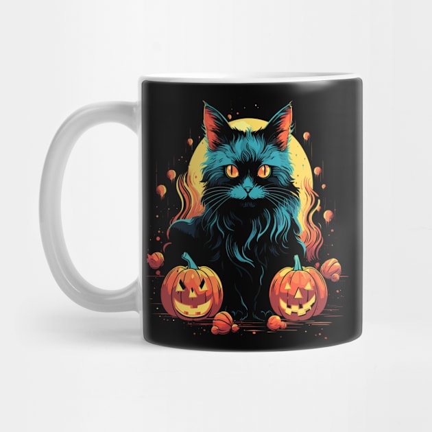 Turkish Angora Halloween by JH Mart